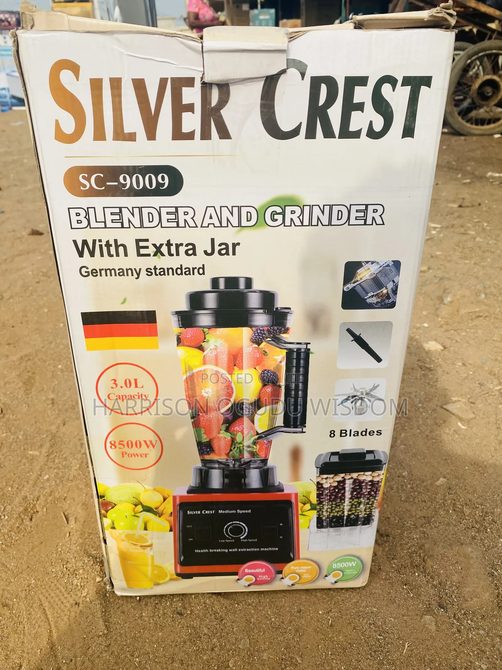 Original Silver Crest Blender Available
