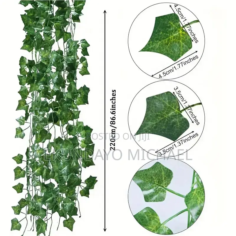 Artificial Rope Flower / Ivy Leaf