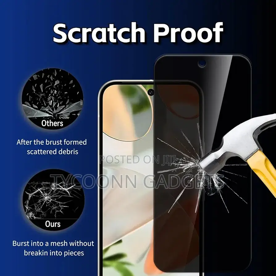 Google Pixel 9 Pro Fold Privacy Tempered Glass