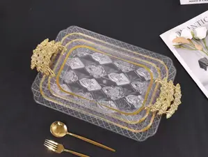 3 in 1 Acrylic Tray Set