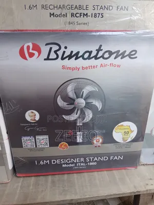 18"Binatone Standing Fan With Remote Control