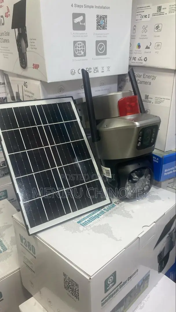 Wifi V380 Solar Camera