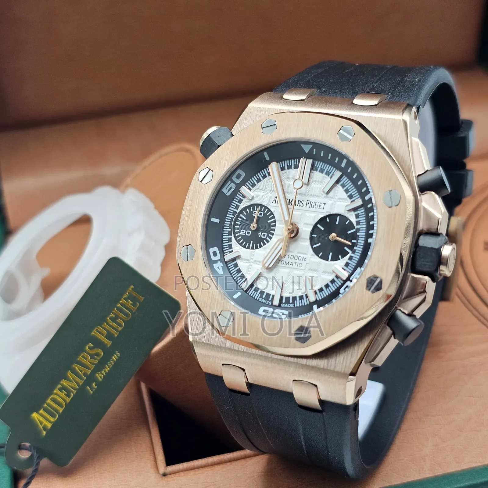 Audemars Piguet Chronograph Rubber Strap Watch