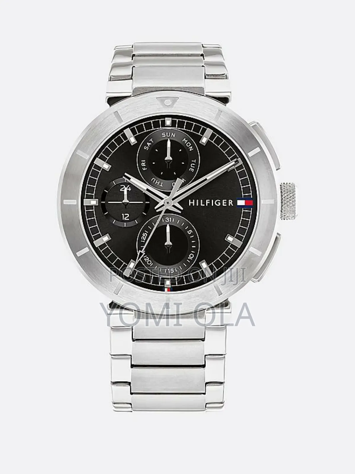 Tommy Hilfiger Chronograph Black Dial Watch