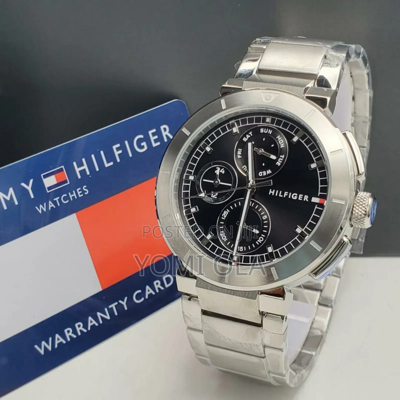 Tommy Hilfiger Chronograph Black Dial Watch