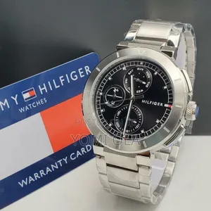 Tommy Hilfiger Chronograph Black Dial Watch