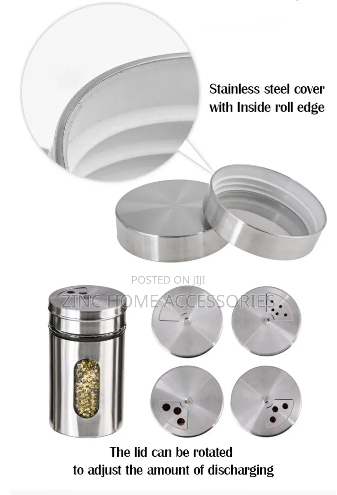 9pcs Glass Storage Jar Set