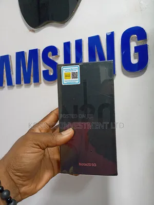 New Samsung Galaxy Note 20 5G 128 GB Black