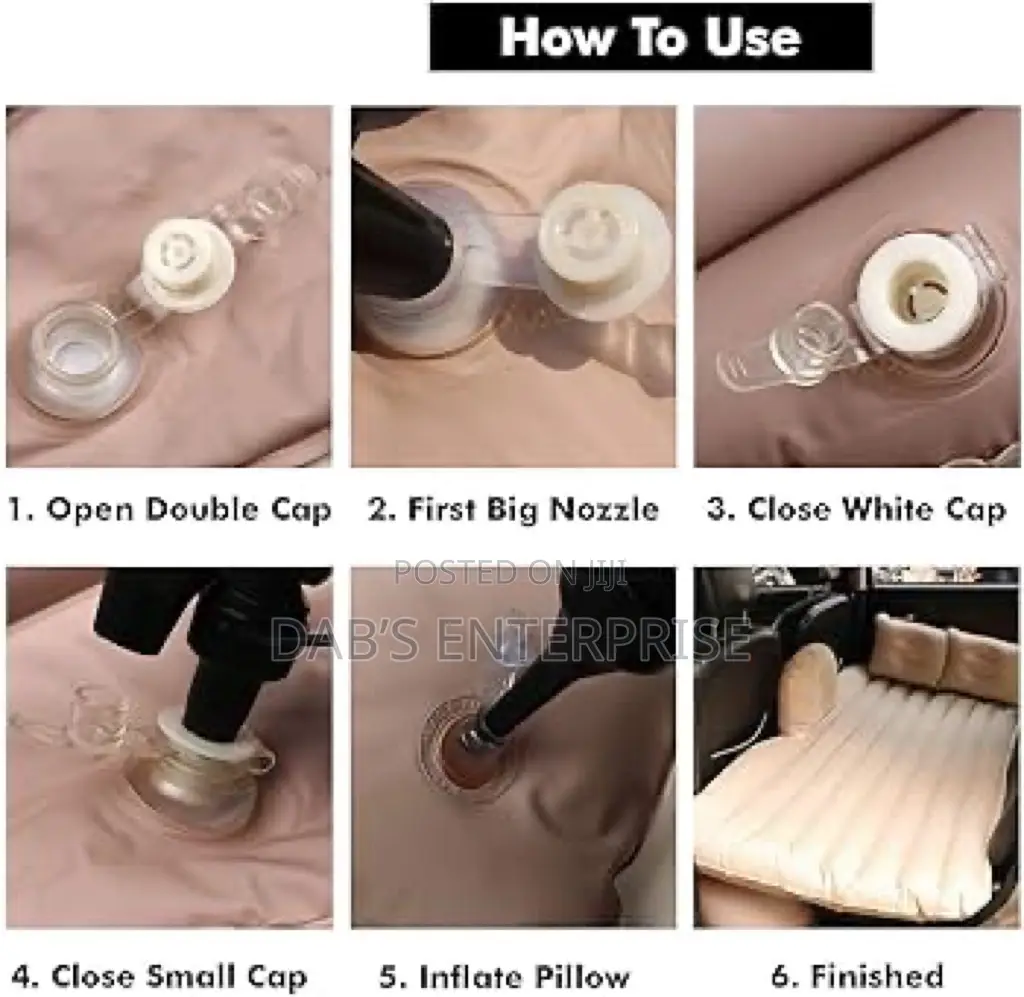 Inflatable Car Sofa With Pillow