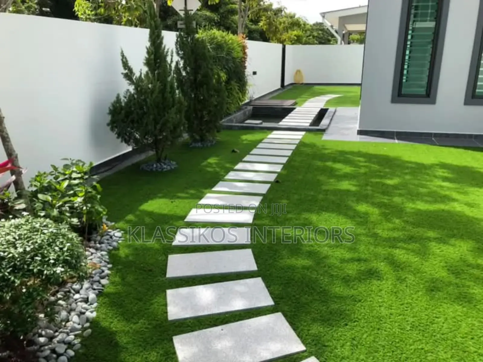 Sythentic Green Grass Carpet