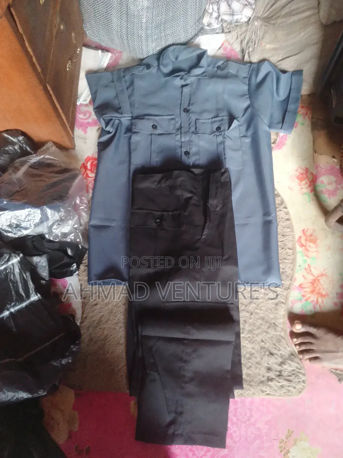 Security Uniform Up And Down