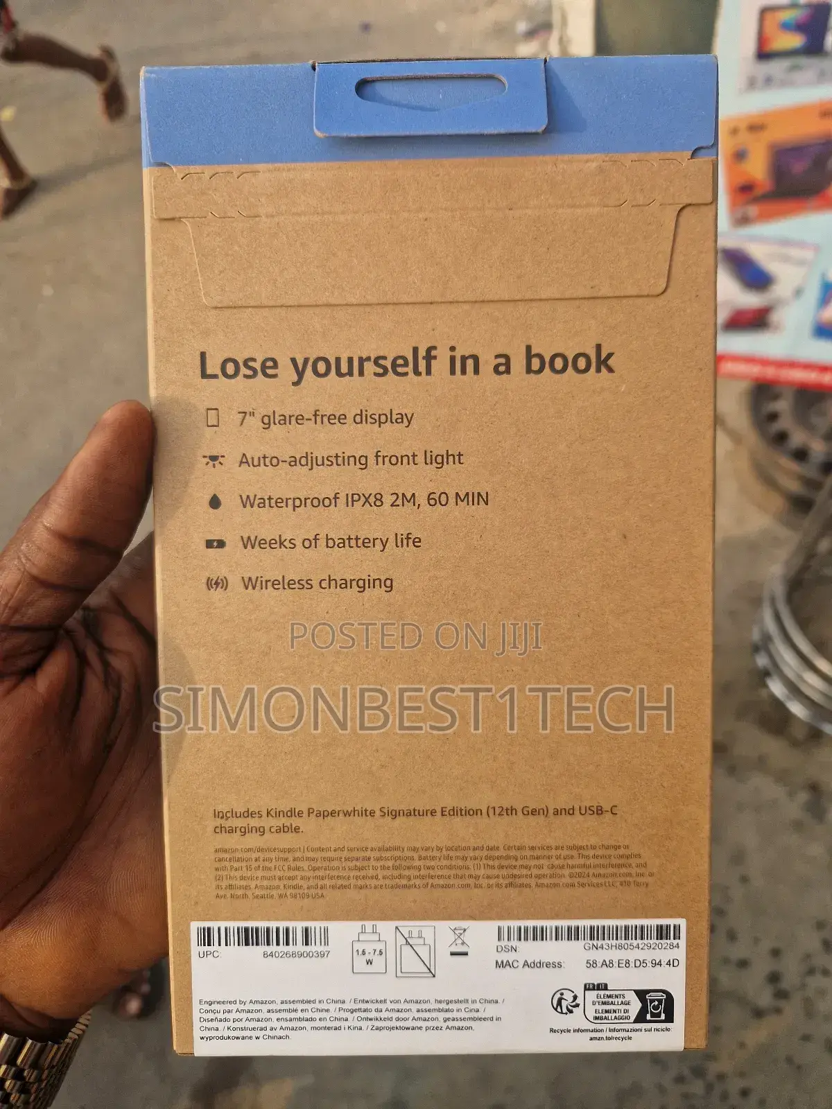 New Amazon Kindle Paperwhite 32 GB Black