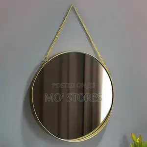 Metal Gold Frame Mirror