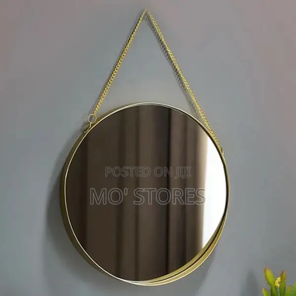 Metal Gold Frame Mirror