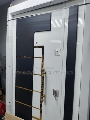Photo - Luxury White and Gold Door