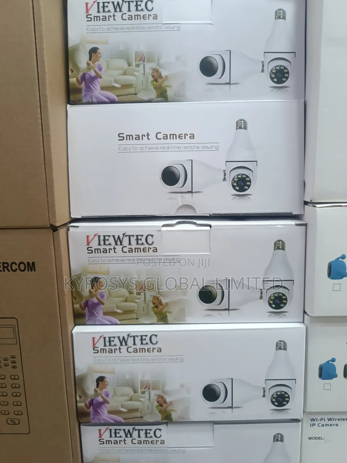 Wifi Smart Bulb Camera