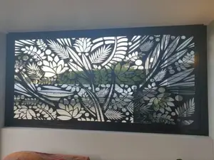 CNC Laser Cut Balcony Privacy Screen