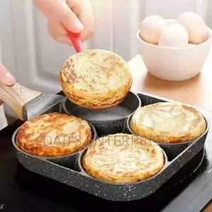 4 Holes Non Stick Frying Pan