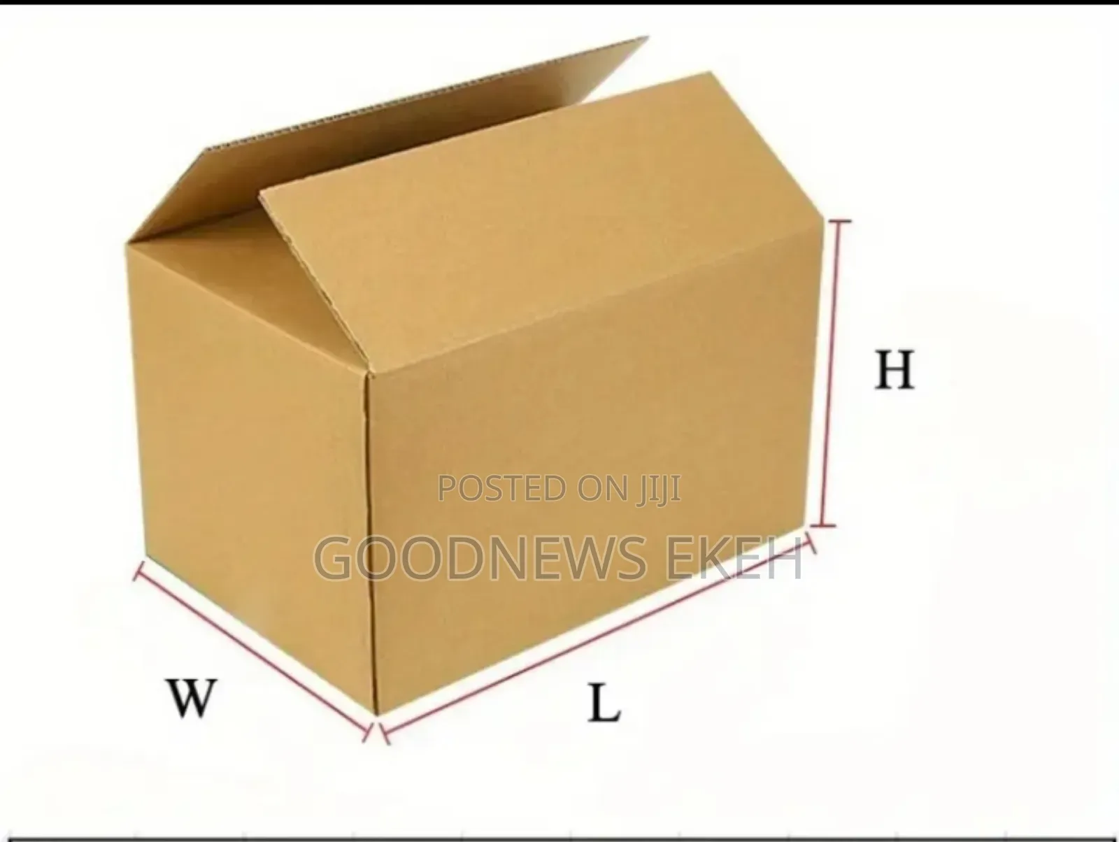 10-Pack Durable Five-Layer Corrugated Cardboard Boxes