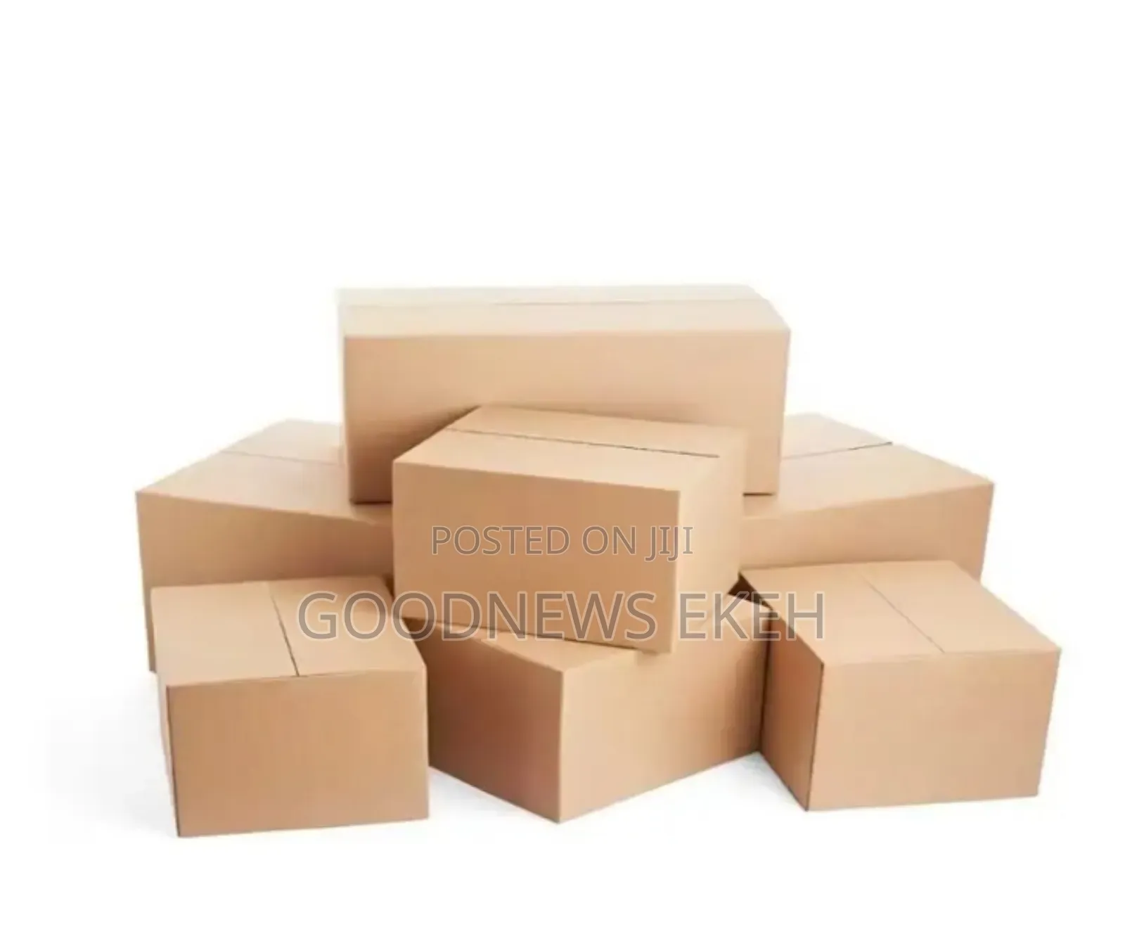 10-Pack Durable Five-Layer Corrugated Cardboard Boxes