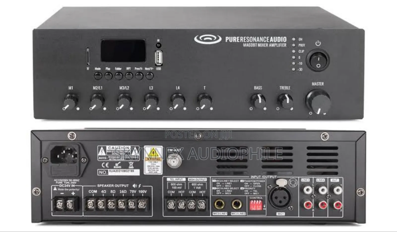 Audio Mixer Amplifier