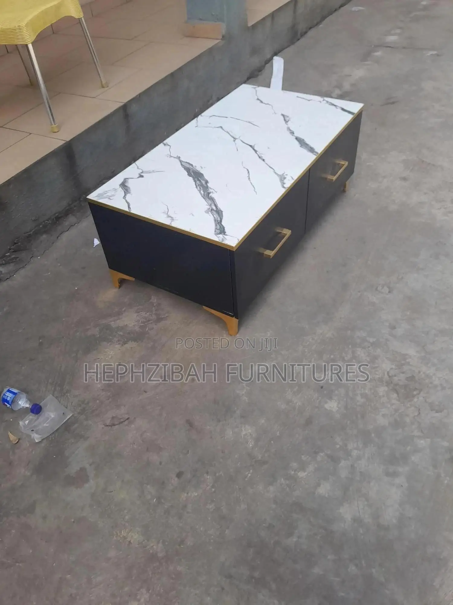 Marble Color Multicoloured Center Table