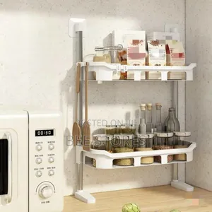 2 Diuble Layers WC,Toilet, Bathroom and Kitchen Rack