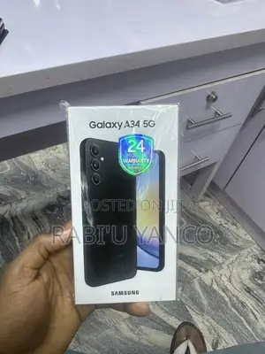 New Samsung Galaxy A34 128 GB Black