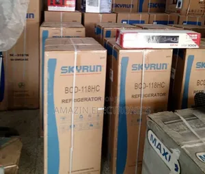 Skyrun 118 Double Door Fridge