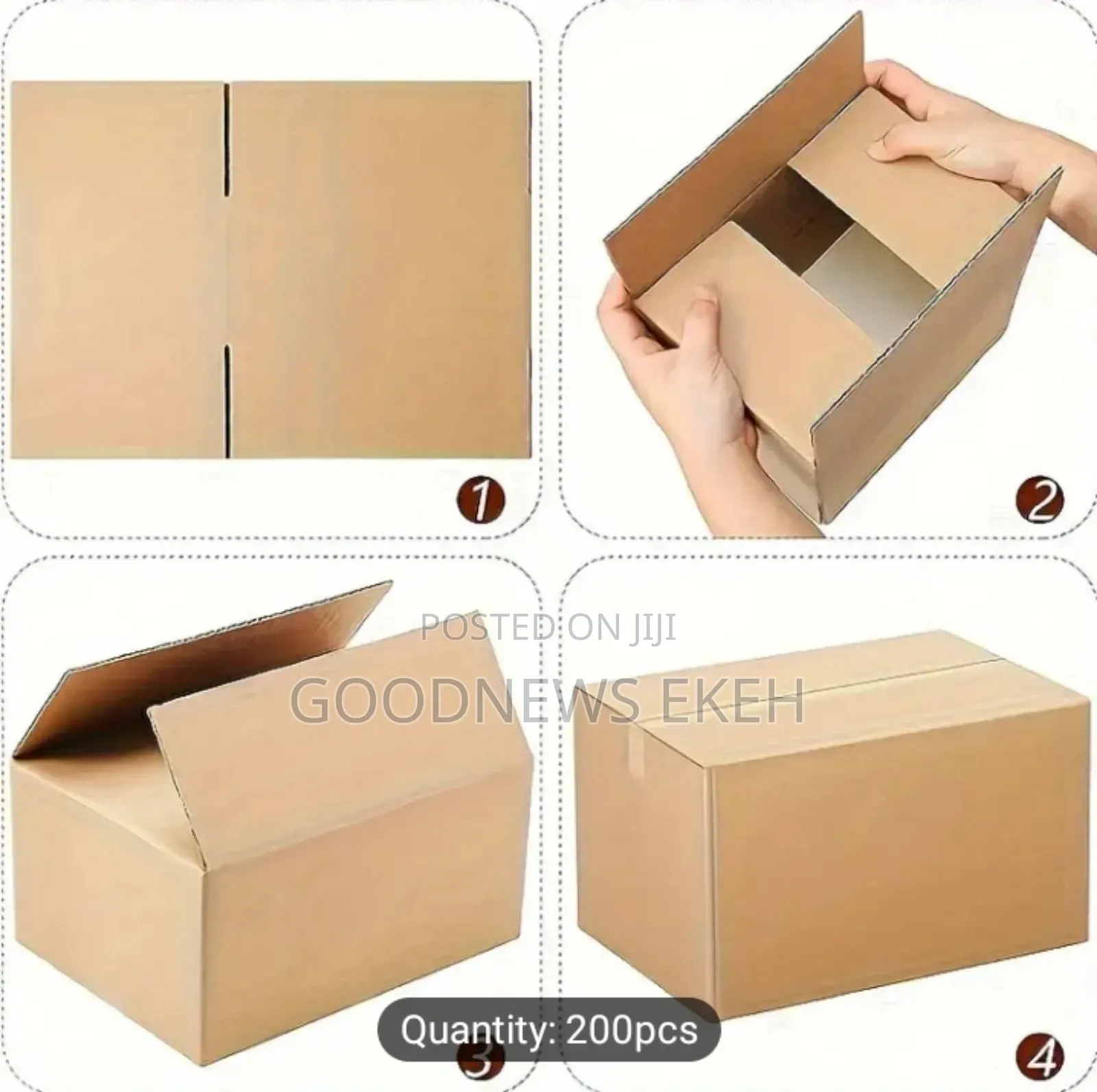 Strong Firm Corrugated Boxes
