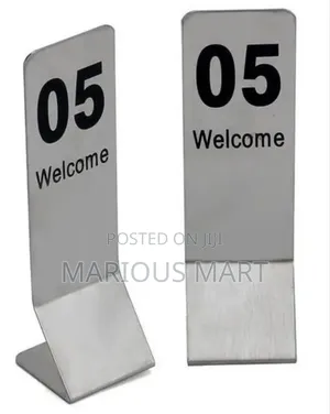 Menu Card /Table Number