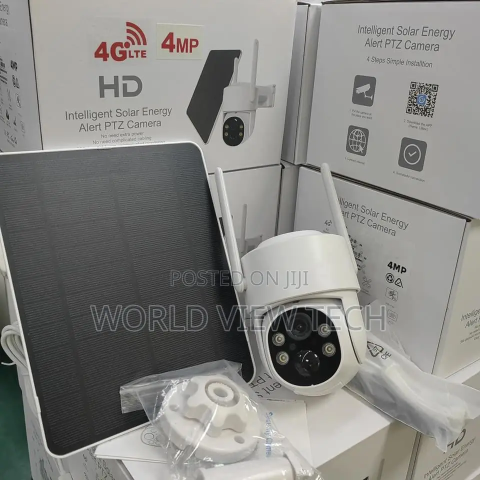 Single Lens PTZ Solar Camera 4g