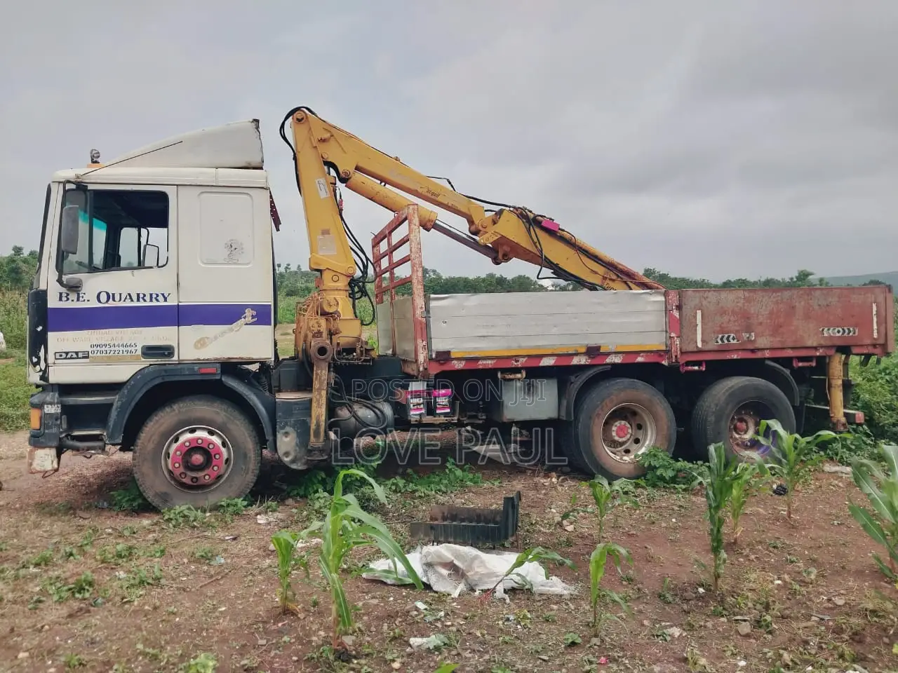 Daf Hayab 10tons 2015 White