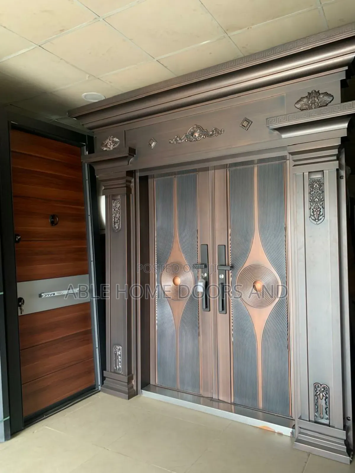 Turkey Luxury Copper Cast Door 150x240