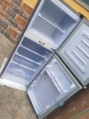 Silver Snowsea 120liters Top Freezer + Fridge (Bcd-166)