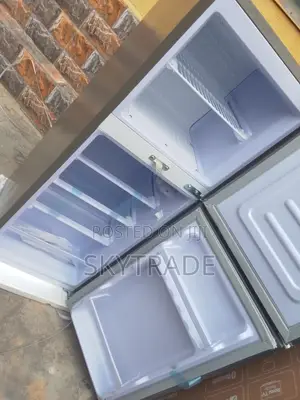 Available 120liters Silver Double Door Refrigerator ,Snowsea