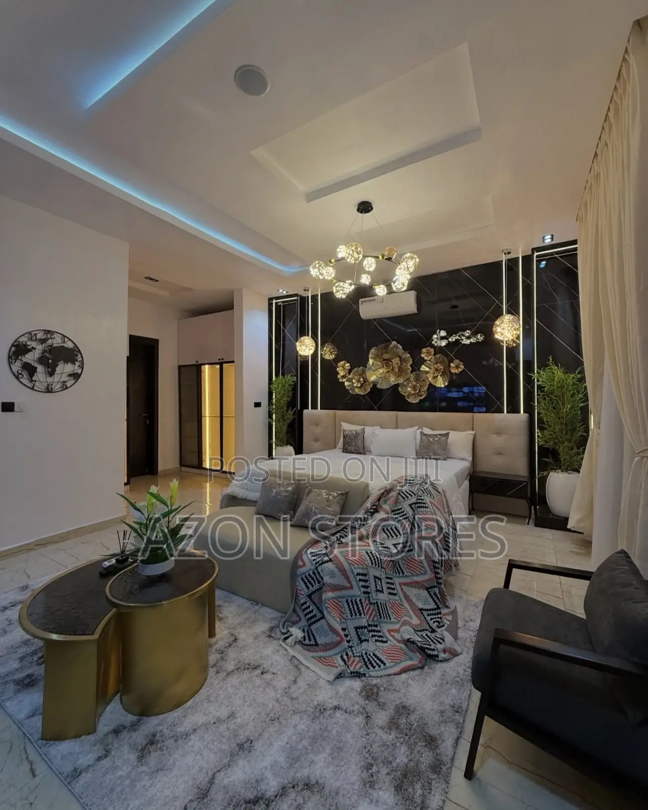 Modern King Size Bed Frame
