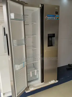 High-Capacity Polystar 436L Side by Side Inverter Fridge