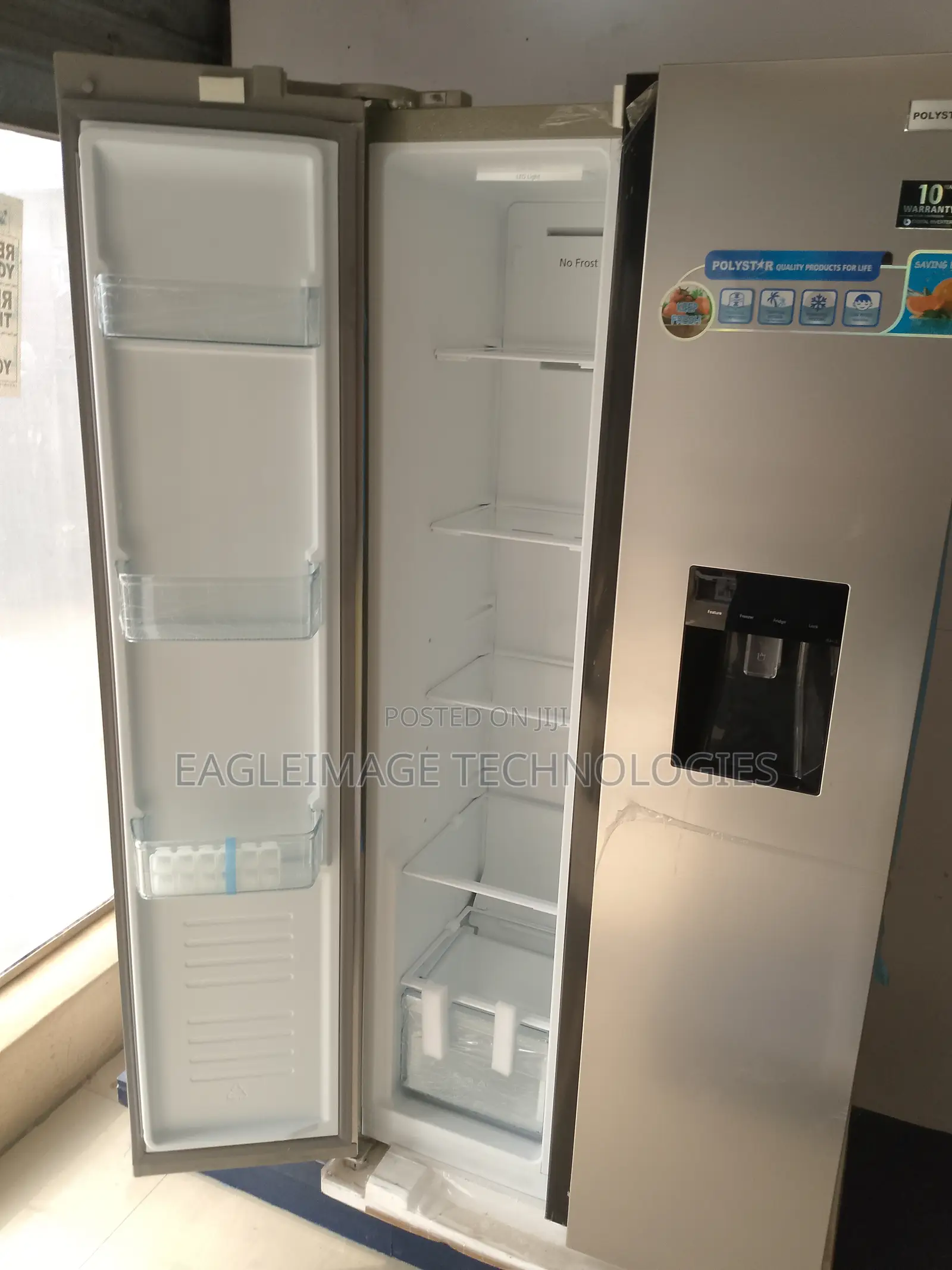 Advanced Polystar 436L Side by Side Inverter Fridge