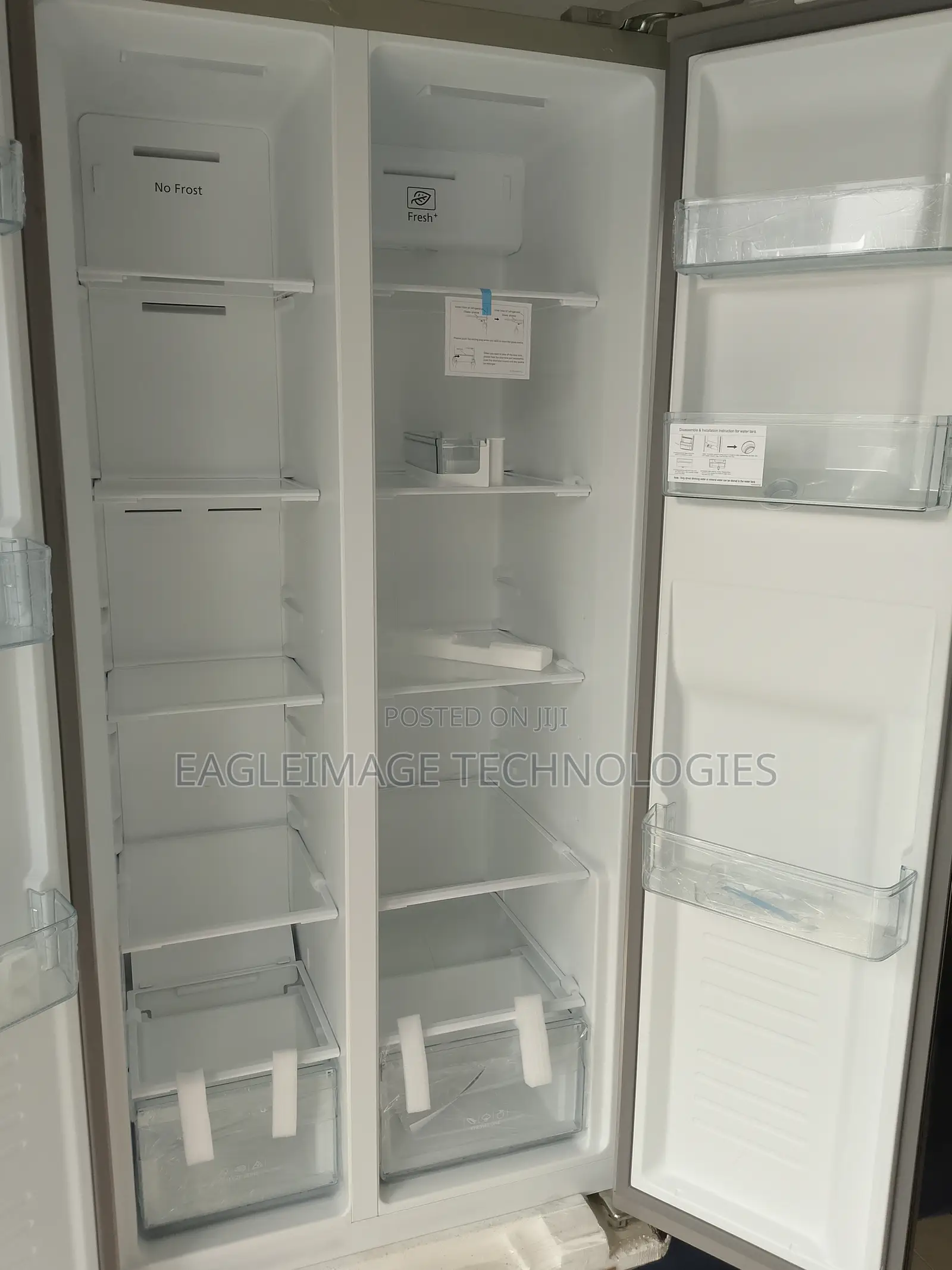 Super Power Polystar 436L Side by Side Inverter Refrigerator
