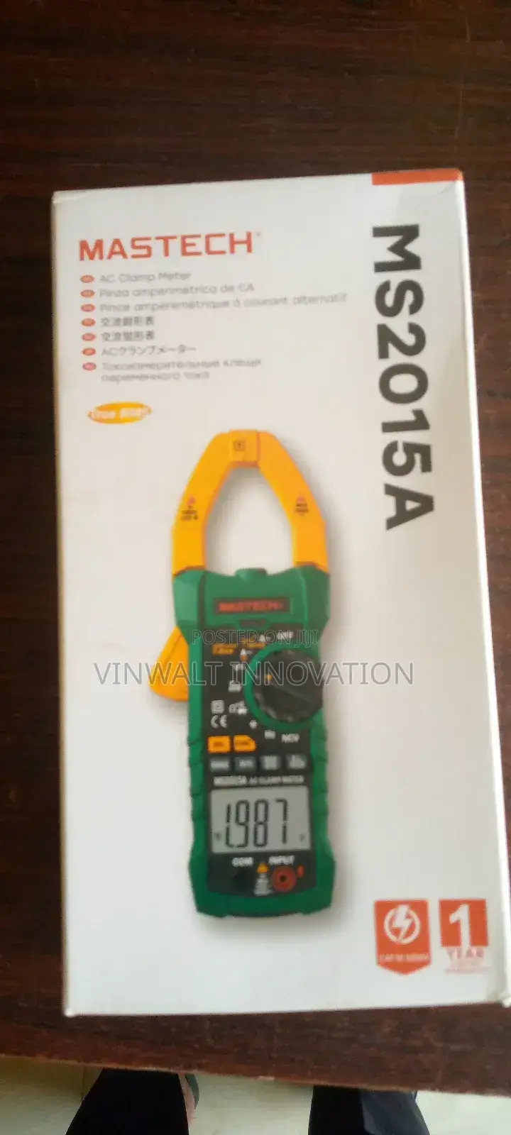 Mastech Ms2015a Clamp Meter