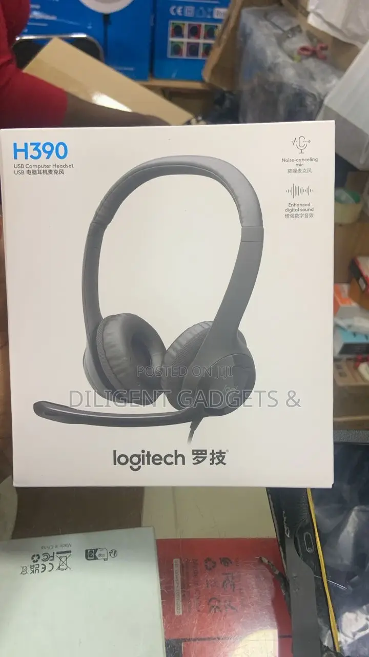Logitech Headset With Noice Cancelling Microphone