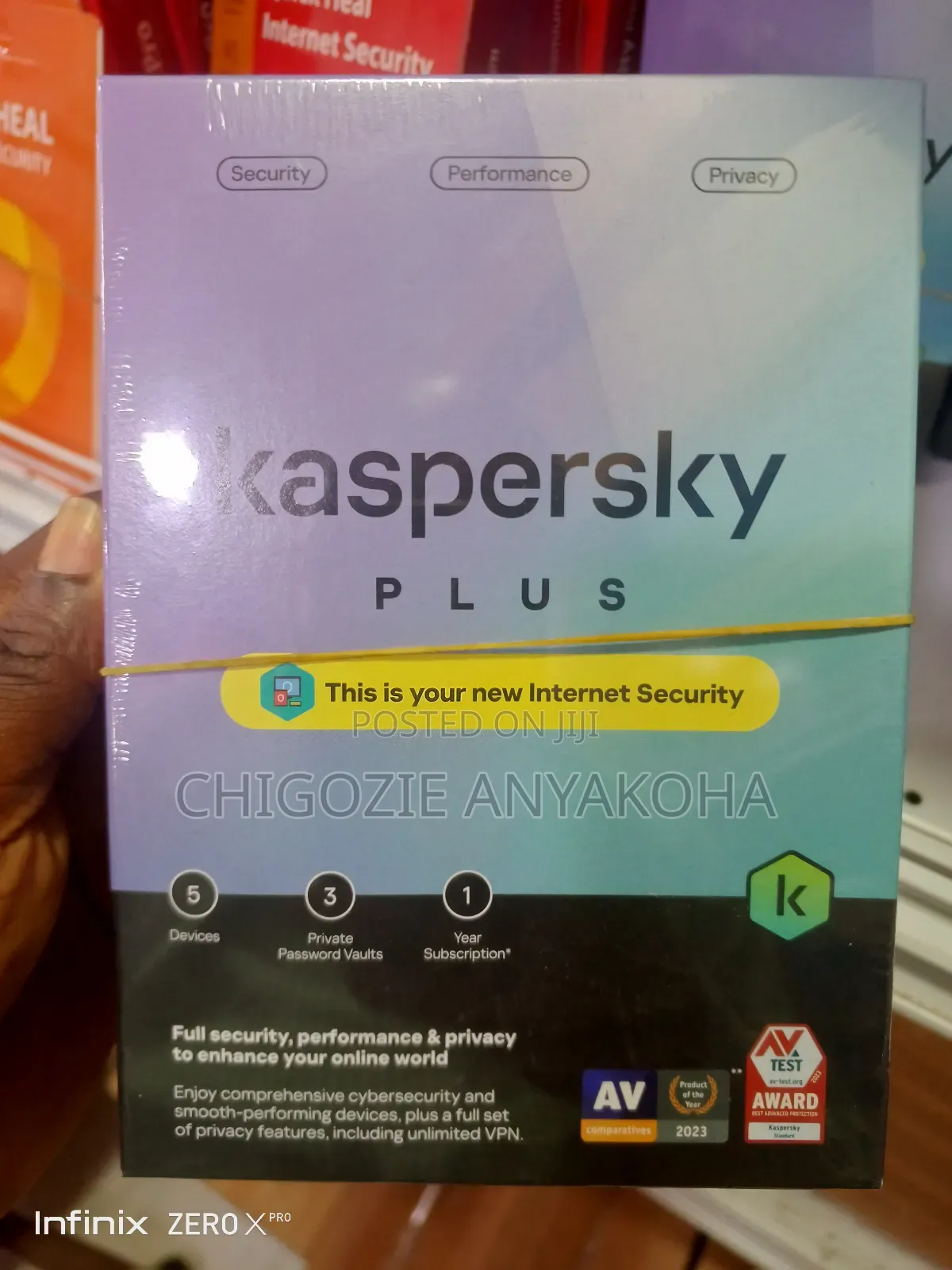 Kaspersky Plus Internet Security
5 Users