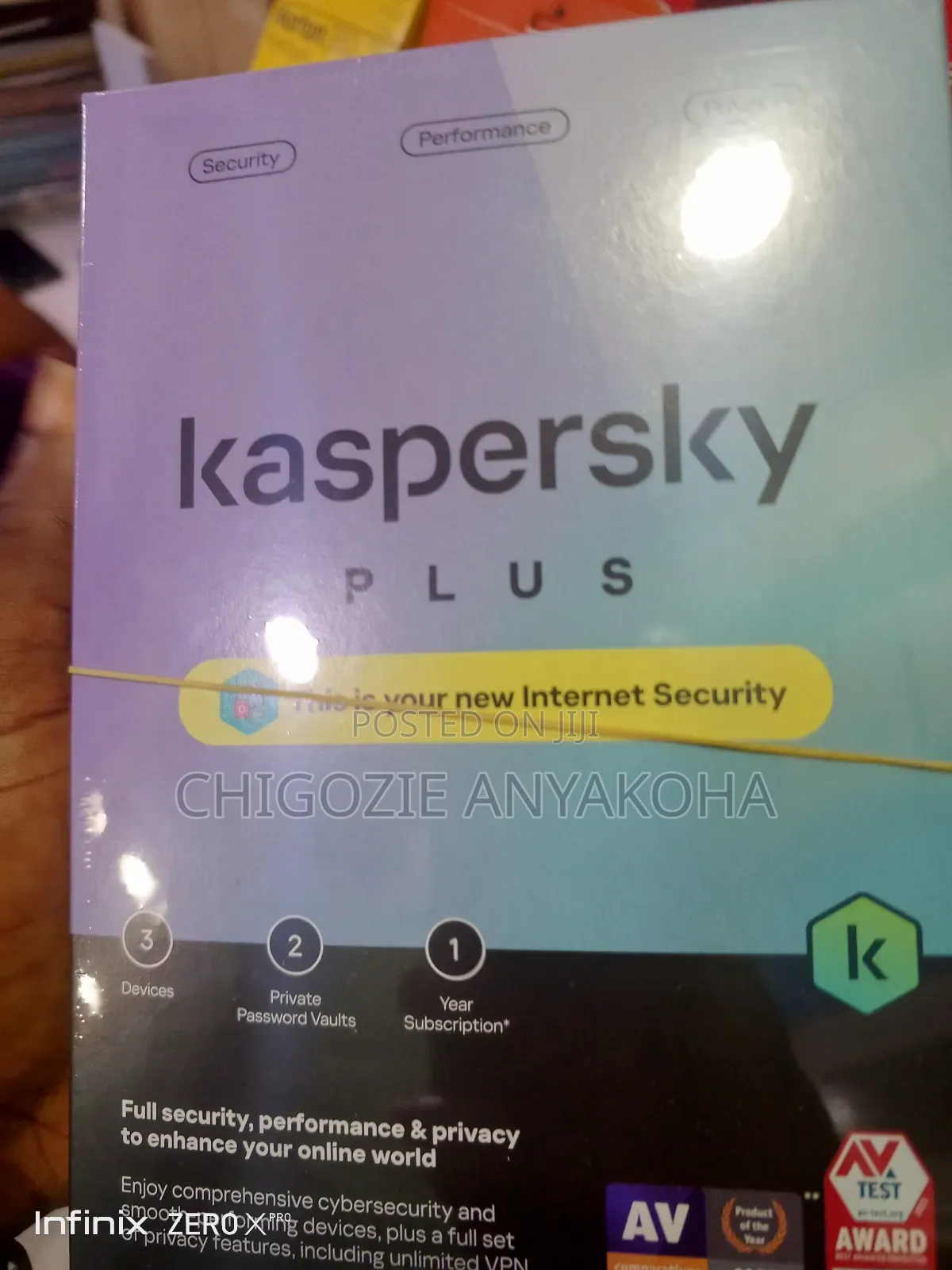 Kaspersky Plus Internet Security 3 Users