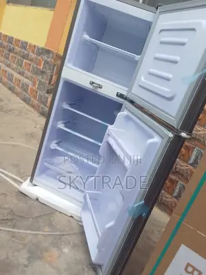 Unique Snowsea 120liters Silver Top Freezer + Refrigerator