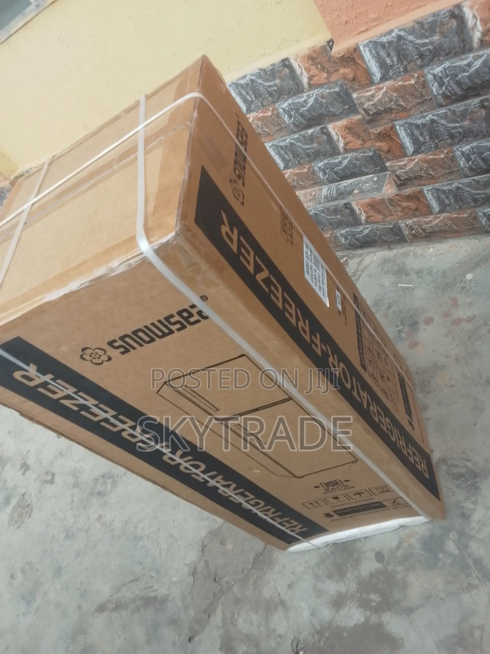 Unique Snowsea 120liters Silver Top Freezer + Refrigerator