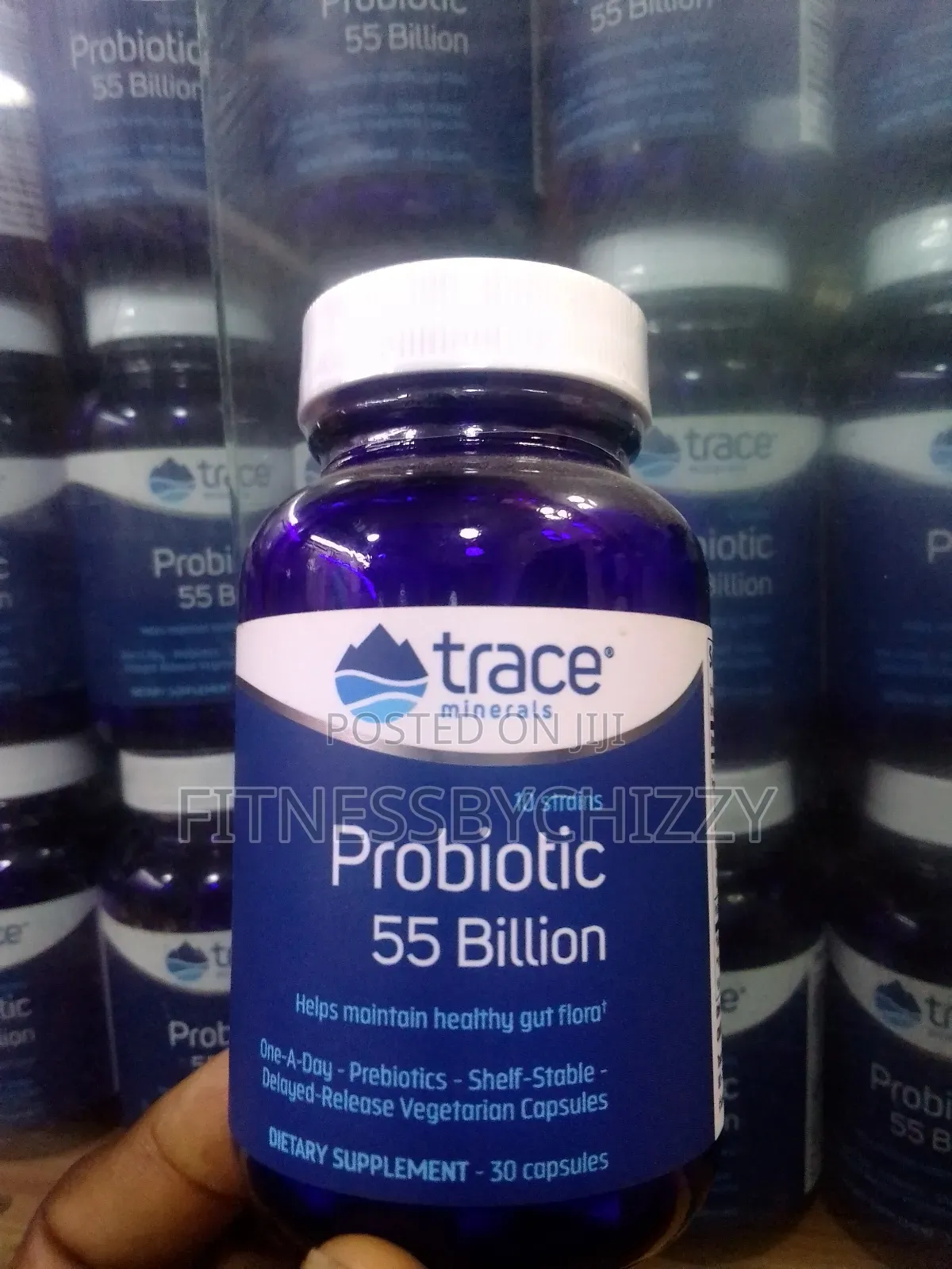 Trace Minerals Probiotic 55 Billion X 30 Capsules