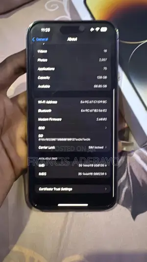 Photo - Apple iPhone 14 Pro Max 128 GB Gold