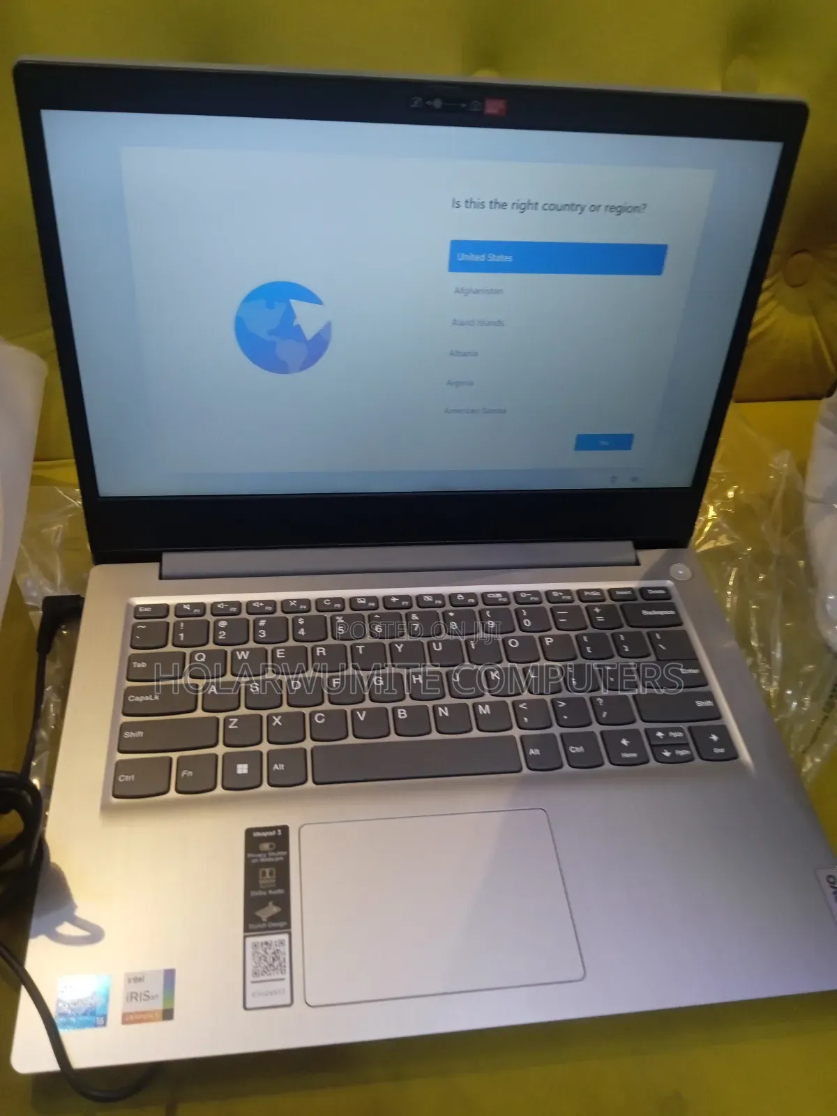 New Laptop Lenovo Ideapad 3 8GB Intel Core I5 SSD 256GB