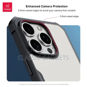 Xundd Transparent Case With Ring for iPhone 16 Pro Max